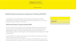 Desktop Screenshot of dnsep.ensa-bourges.fr