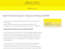 Tablet Screenshot of dnsep.ensa-bourges.fr