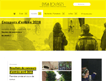 Tablet Screenshot of ensa-bourges.fr