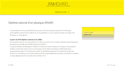 Desktop Screenshot of dnap.ensa-bourges.fr