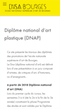 Mobile Screenshot of dnap.ensa-bourges.fr