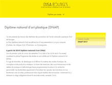 Tablet Screenshot of dnap.ensa-bourges.fr